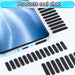 10 PCs Mobile Phone Dustproof Net Stickers – Universal Speaker Mesh Protector for Smartphones
