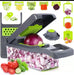 16 in 1 Multifunctional Vegetable Chopper and Slicer – Stainless Steel Kitchen Food Cutter Tool
