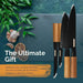 4-piece Japanese Zillinger Knife Set with high carbon stainless steel blades and ergonomic handles
