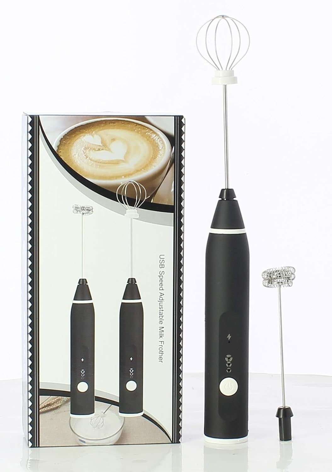 Rechargeable Electric Coffee Beater – USB Milk Frother & Handheld Mixer for Coffee, Milk, Eggs, and Shakes
