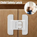 Refrigerator Door Safety Lock – Baby Proof Cabinet & Drawer Lock with Strong Adhesive
