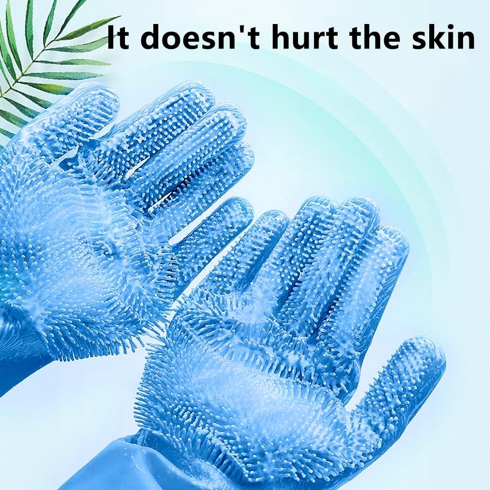 Transfree Pet Grooming Gloves – Massage, Bathing & Hair Removal for Dogs & Cats | Shedding & Cleaning Brush