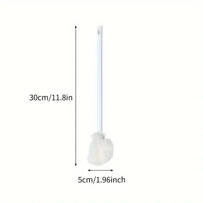 1pc Soft Silicone Bottle Brush – Long Handle Foldable Cleaning Brush for Kitchen, Bathroom, Living Room & Outdoor Use
