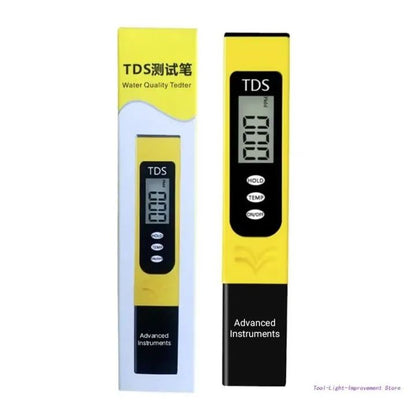 Portable LCD Digital TDS Water Quality Tester – Accurate Filter Meter Pen for Drinking Water, Aquarium & Pool