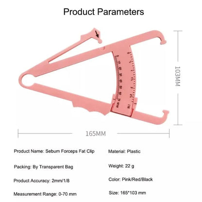 Body Fat Caliper – Professional Skinfold Caliper for Accurate BMI, Fitness & Weight Loss Measurement