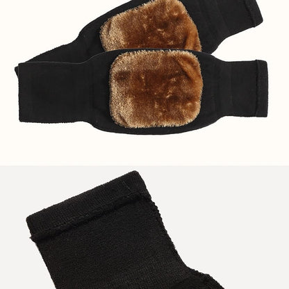 Men & Women Winter Warm Knee Warmer – Padded Thermal Knee Pads for Sports, Arthritis & Cold Weather Protection