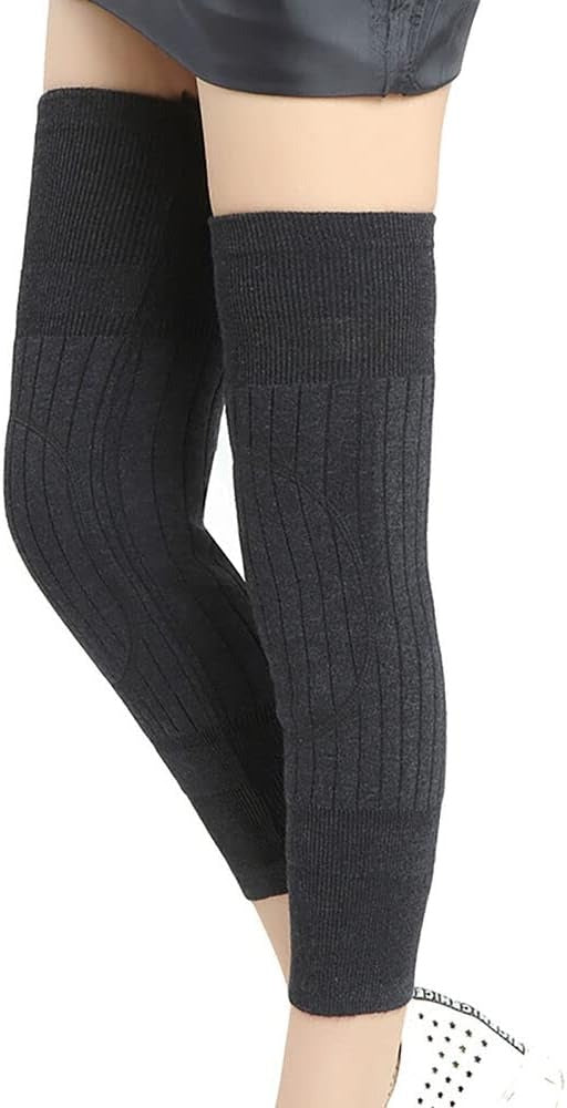 Men & Women Winter Warm Knee Warmer – Padded Thermal Knee Pads for Sports, Arthritis & Cold Weather Protection