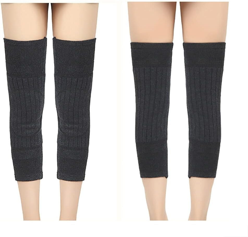 Men & Women Winter Warm Knee Warmer – Padded Thermal Knee Pads for Sports, Arthritis & Cold Weather Protection