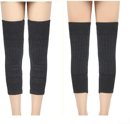 Men & Women Winter Warm Knee Warmer – Padded Thermal Knee Pads for Sports, Arthritis & Cold Weather Protection