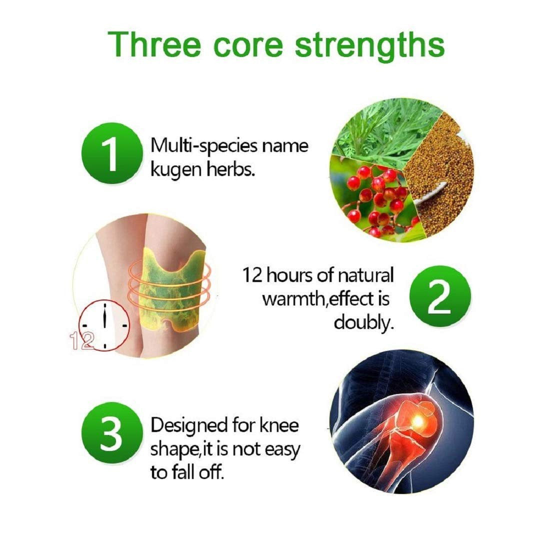 Herbal Pain Relief Patch – Natural Muscle & Joint Pain Relief | 10 Patches Pack