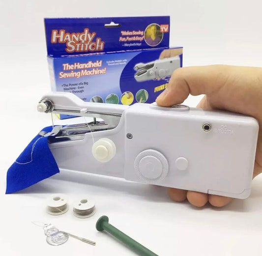 Handheld Mini Stitching Machine – Portable Handy Sewing Machine for Quick Repairs | Cell Operated Tailoring Tool