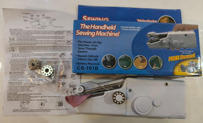 Handheld Mini Stitching Machine – Portable Handy Sewing Machine for Quick Repairs | Cell Operated Tailoring Tool