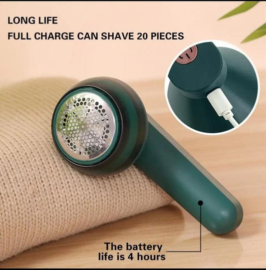 Portable Rechargeable Lint Remover – Fabric Shaver for Clothes, Sweaters & Furniture