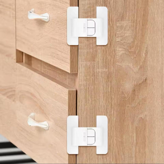 Refrigerator Door Safety Lock | Baby Proof Fridge Lock | Multi-Purpose Cabinet & Drawer Lock