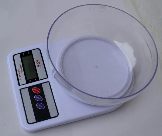 Kitchen Weight Scale – Electronic Digital Kitchen Scale | Portable Digital Weight Machine for Cooking & Baking