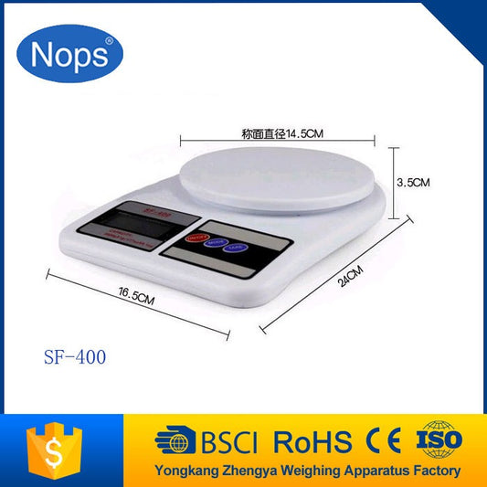 Kitchen Weight Scale – Electronic Digital Kitchen Scale | Portable Digital Weight Machine for Cooking & Baking