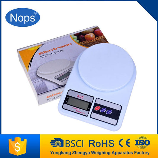 Kitchen Weight Scale – Electronic Digital Kitchen Scale | Portable Digital Weight Machine for Cooking & Baking