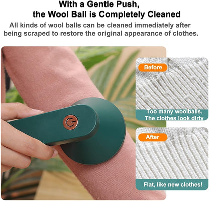 Portable Rechargeable Lint Remover – Fabric Shaver for Clothes, Sweaters & Furniture