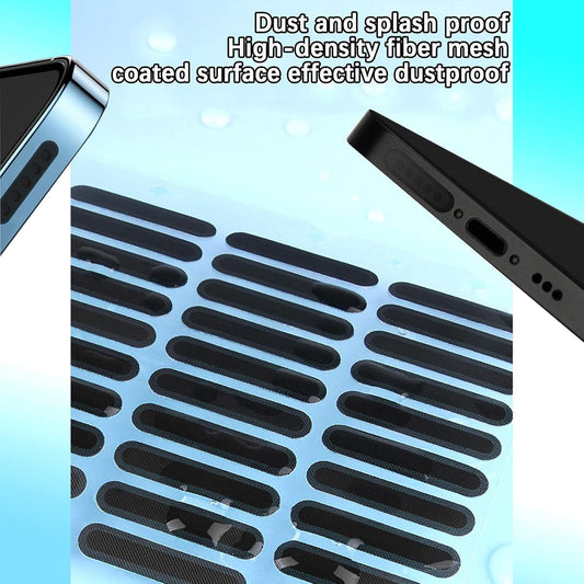 10 PCs Mobile Phone Dustproof Net Stickers – Universal Speaker Mesh Anti Dust Proof Protector