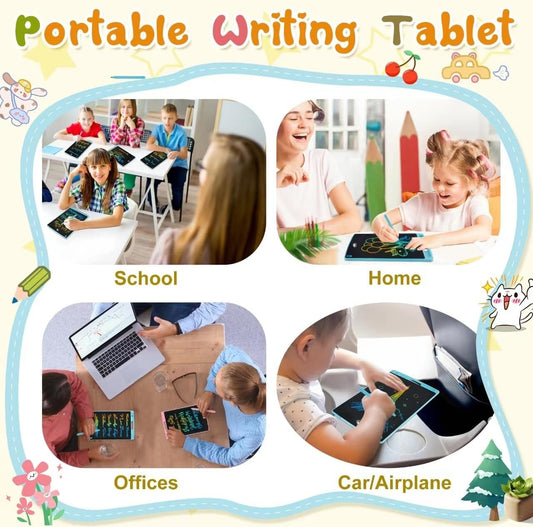 Multi Color Kids LCD Writing Tablet 8.5 Inch – Paperless Electric Drawing Pad