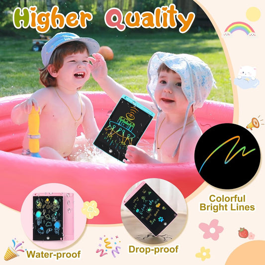 Multi Color Kids LCD Writing Tablet 8.5 Inch – Paperless Electric Drawing Pad