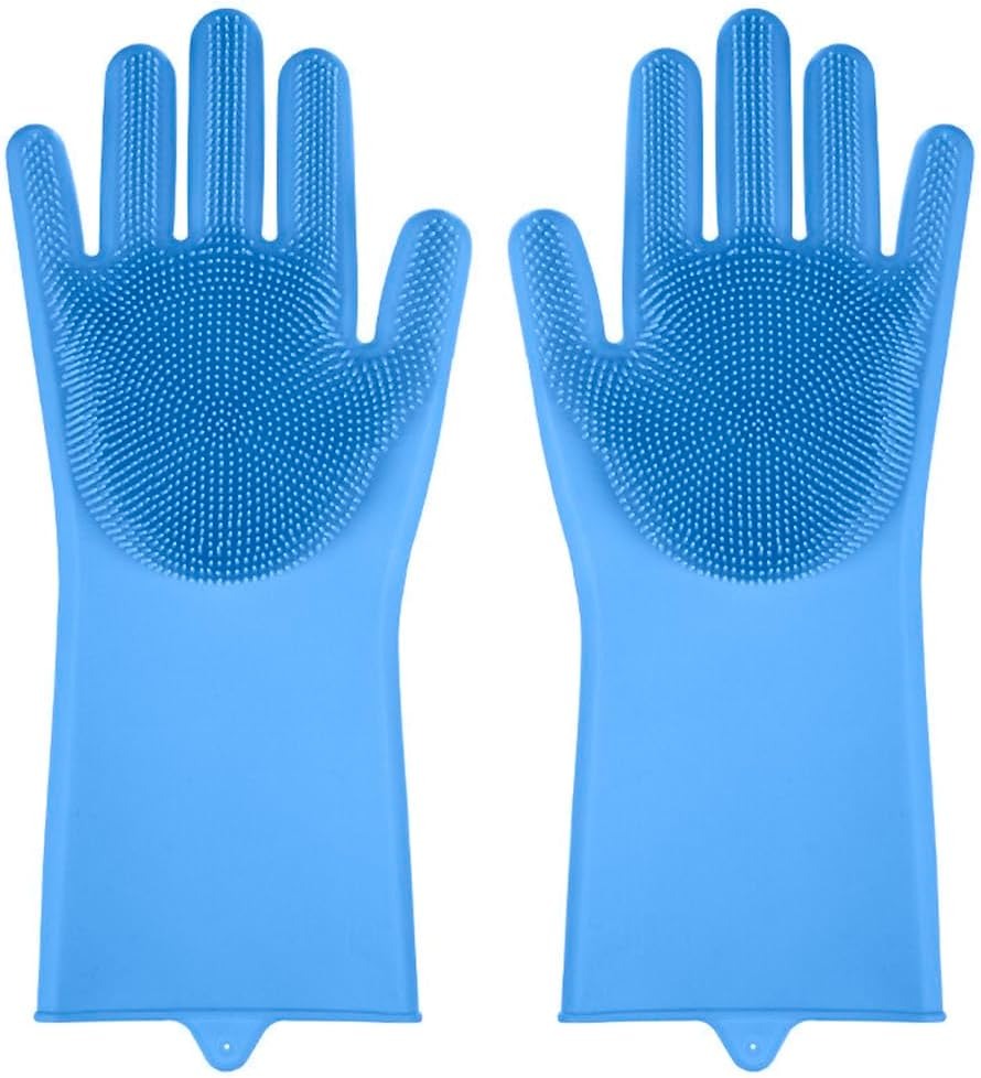 Transfree Pet Grooming Gloves – Massage, Bathing & Hair Removal for Dogs & Cats | Shedding & Cleaning Brush